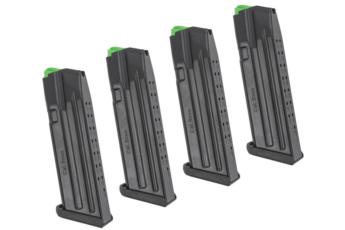 Staccato HD P4 Duty Premium 9mm 2011 Optic Ready Pistol with Trijicon Night Sights and 3 Magazines (Glock Mag Compatible)