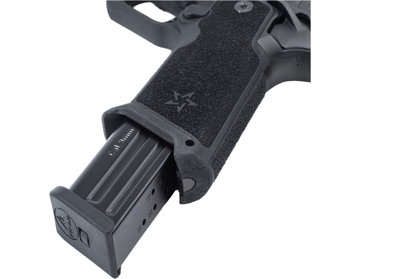 STACCATO Preferred HD P4.5 Duty 9mm Optic Ready Pistol with DLC Barrel and Trijicon Night Sights