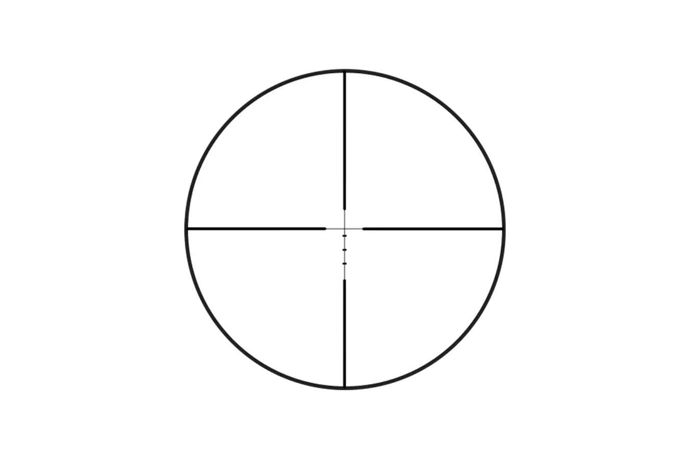 BURRIS Handgun Scope 2-7x32mm Ballistic Plex Reticle 1 in
