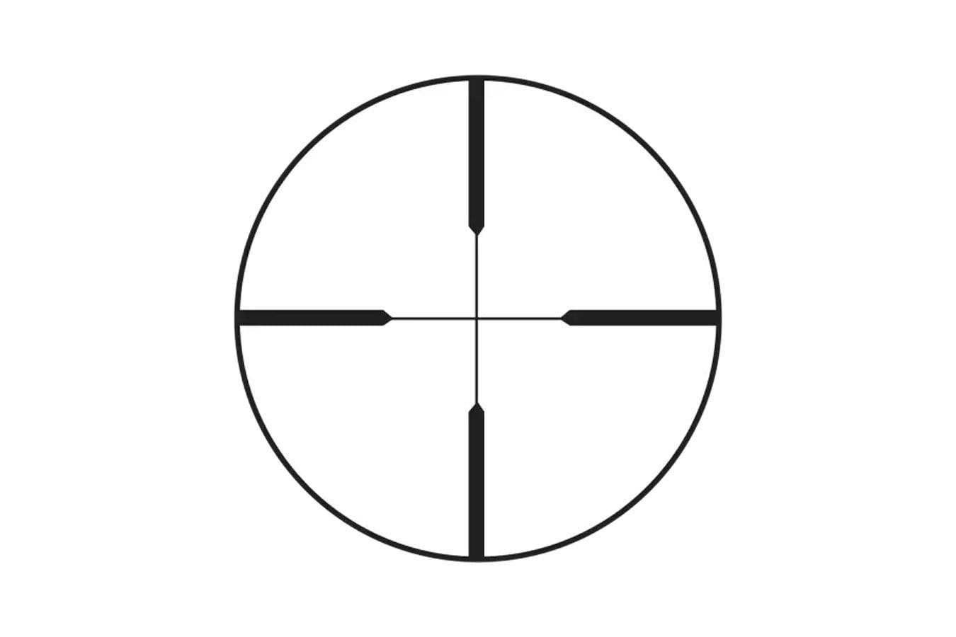 BURRIS Signature HD 3-15x44mm Riflescope Plex Reticle 1in
