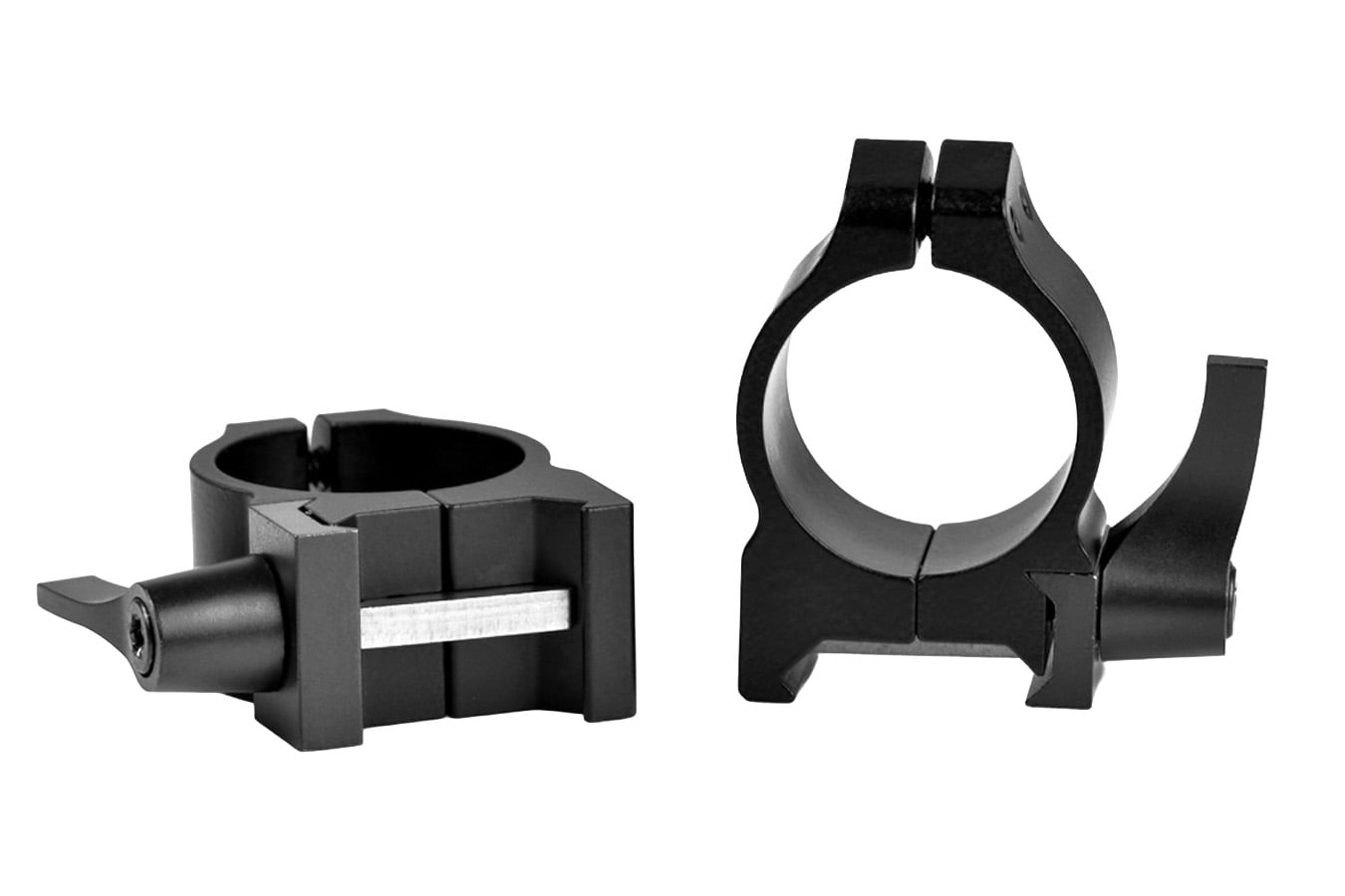 WARNE 1 inch, QD, Low Matte Rings