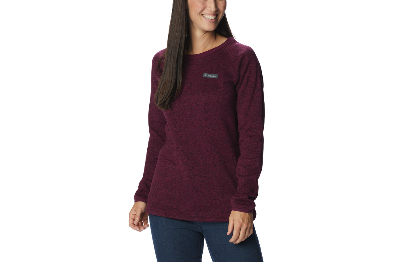Columbia Women's Sweater Weather Fleece Crew Shirt