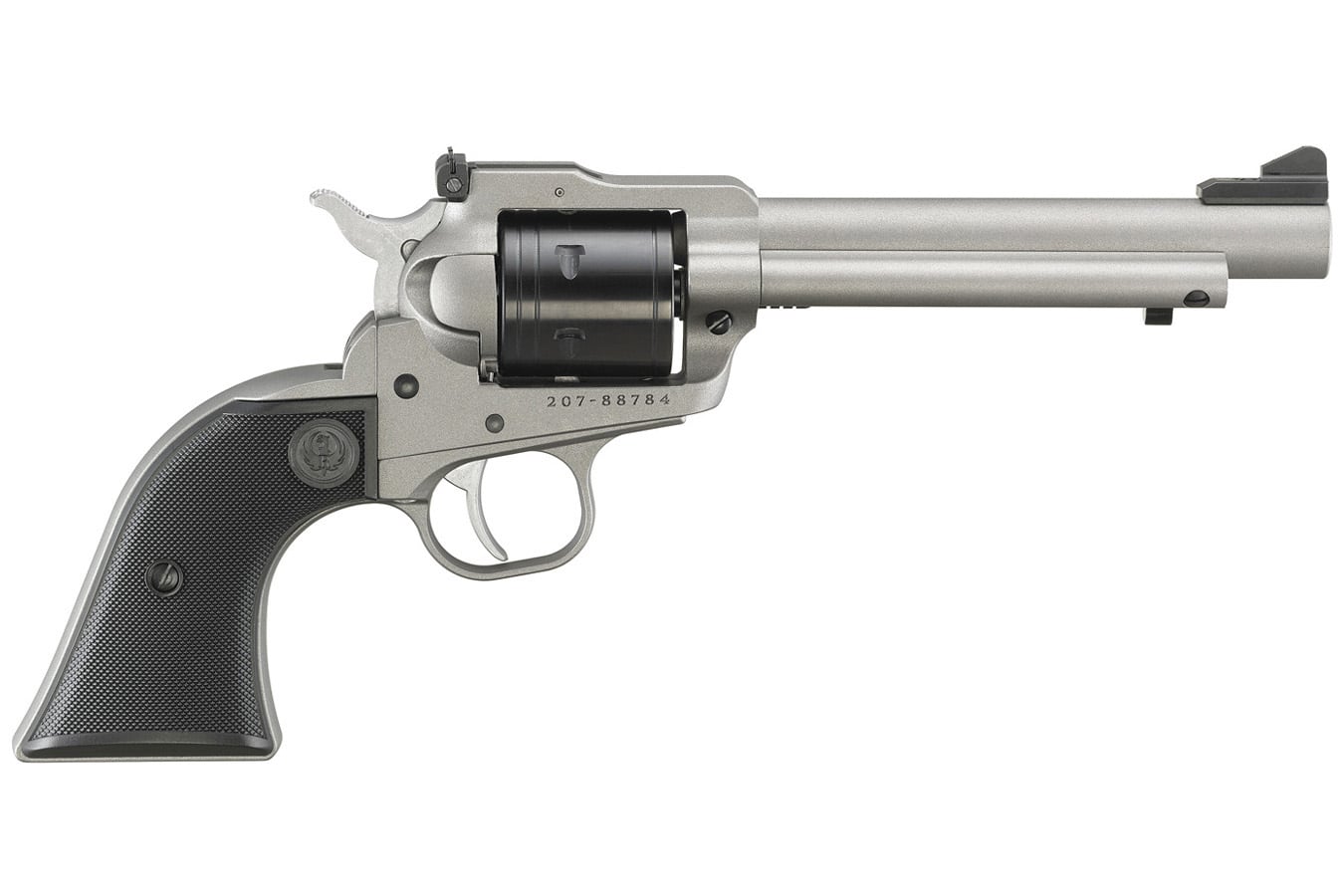 RUGER Super Wrangler 22LR/22 Magnum Revolver with Silver Cerakote Finish