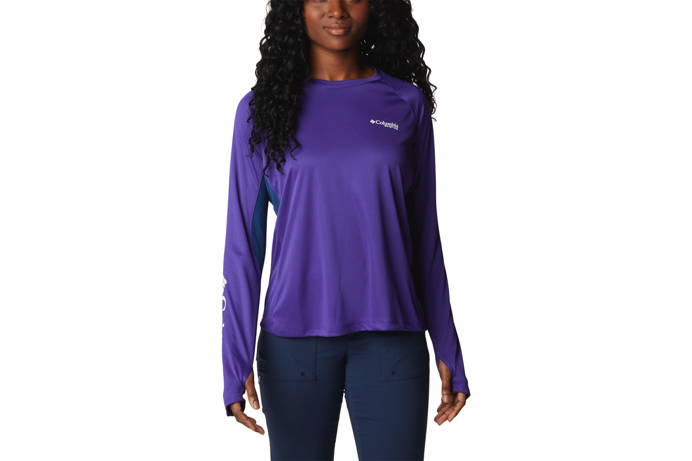 Columbia Women`s PFG Tidal Tee Vent Long Sleeve Shirt