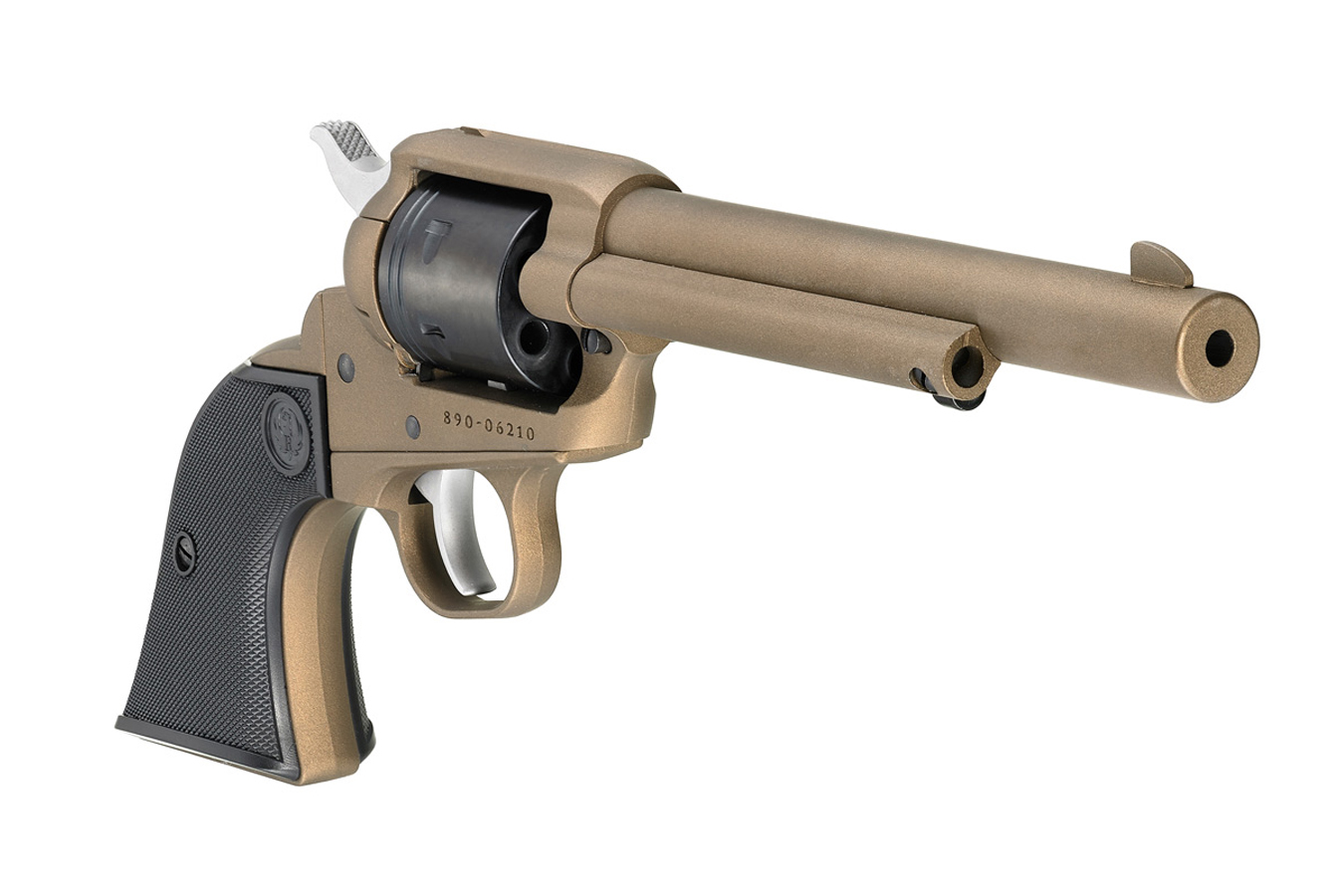 Ruger Wrangler 22 LR Single-Action Revolver with  Inch Barrel and Burnt  Bronze Cerakote Finish | Sportsman's Outdoor Superstore