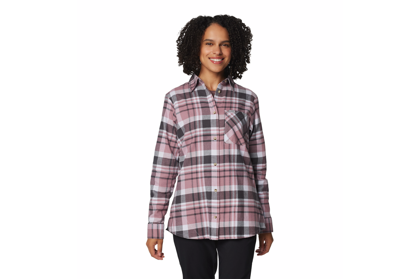 Columbia Women's Calico Basin Flannel Long Sleeve Shirt