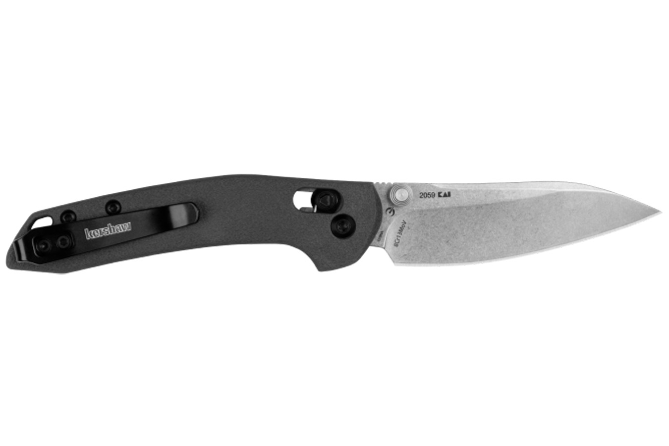 Kershaw Knives Duster Folding Pocket Knife - Gray