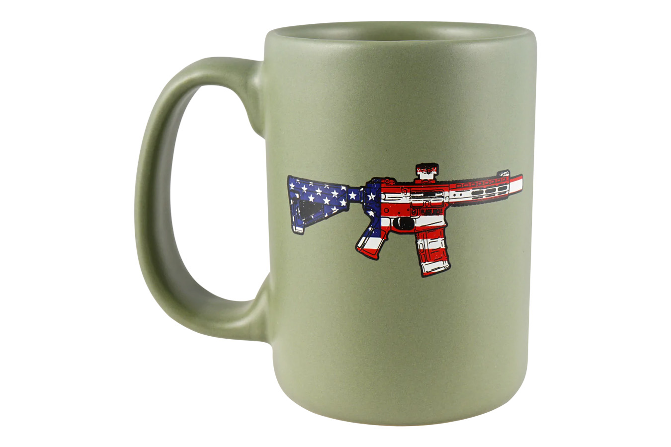 Black Rifle Coffee Co GUn Club Green Mug