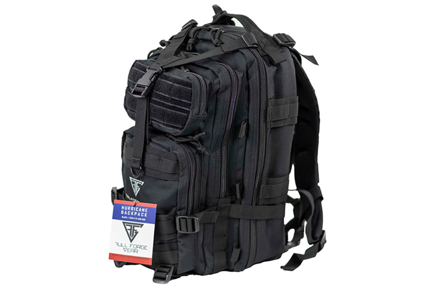 FULL FORGE GEAR Hurricane Tactical Backpack - Black