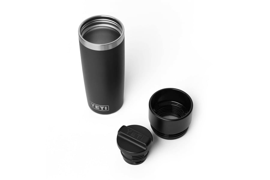 YETI COOLERS Rambler 16 oz Travel Bottle Black