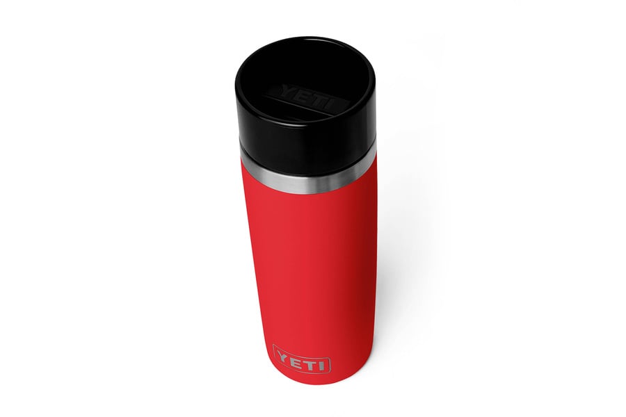 YETI COOLERS Rambler 16oz Travel Bottle Rescue Red