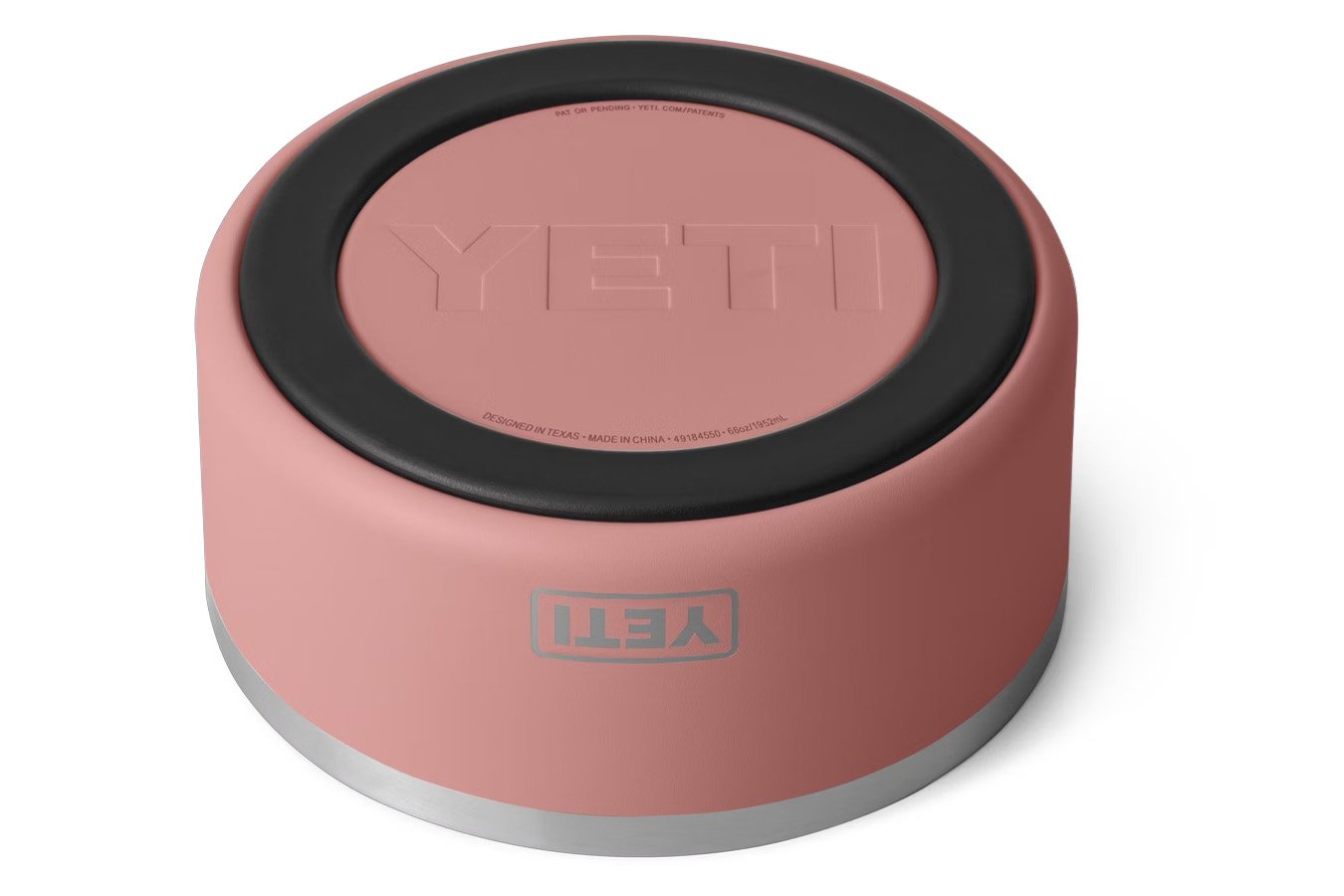 YETI COOLERS Boomer 8 Dog Bowl - Sandstone Pink