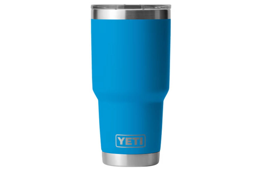 YETI COOLERS Rambler 30 oz Tumbler with MagSlider Lid Big Wave Blue