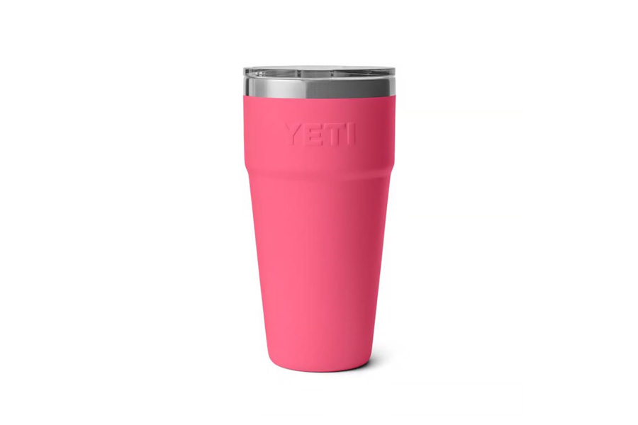 YETI COOLERS Rambler 30 oz Stackable Tumbler with MagSlider Lid - Tropical Pink
