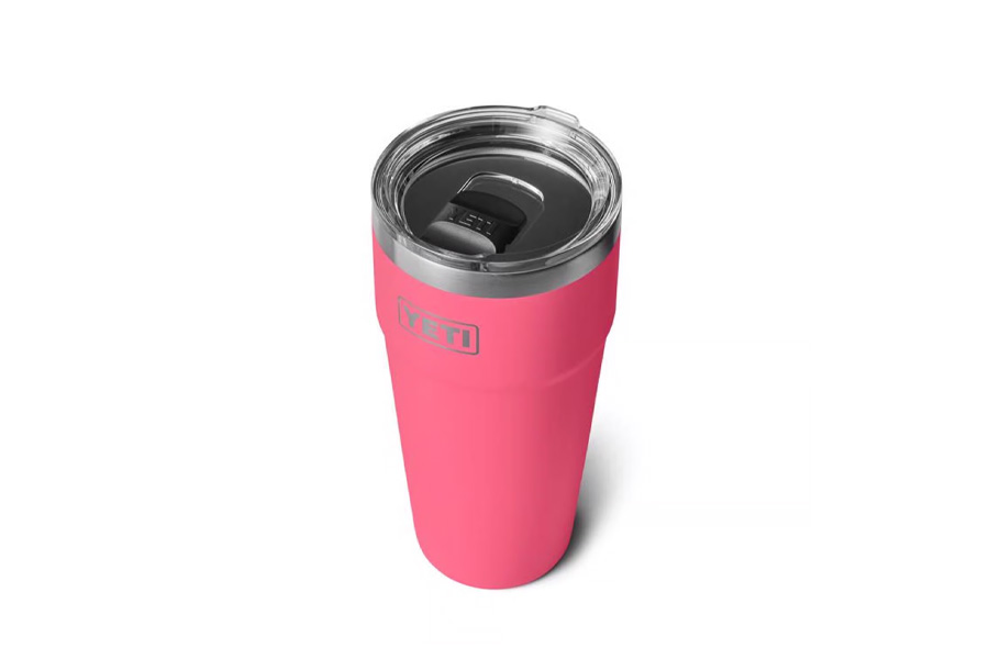 YETI COOLERS Rambler 30 oz Stackable Tumbler with MagSlider Lid - Tropical Pink