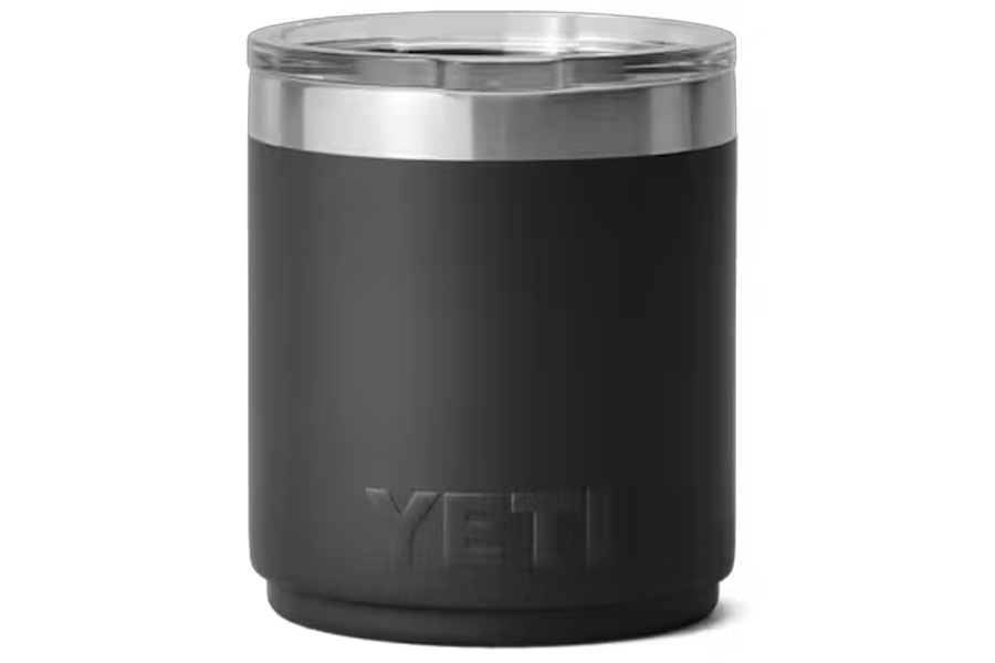 YETI 10Oz Rambler LowBall 2.0, Black