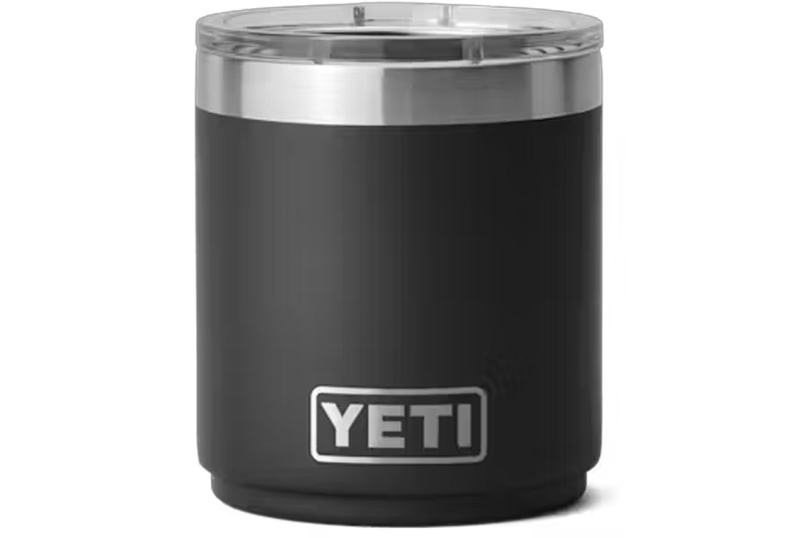 YETI 10Oz Rambler LowBall 2.0, Black