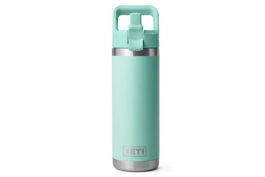 YETI Rambler 18oz Tumbler with Straw Seafoam