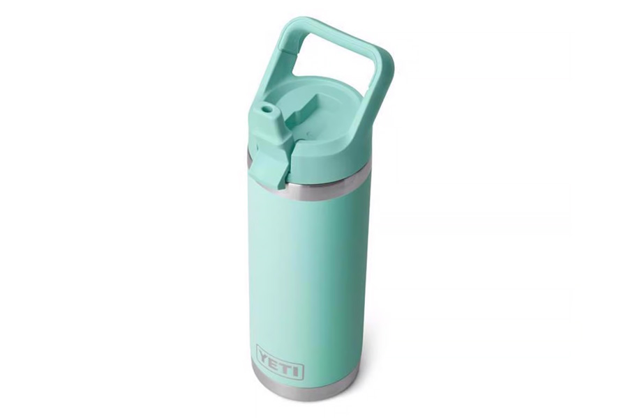 YETI Rambler 18oz Tumbler with Straw Seafoam
