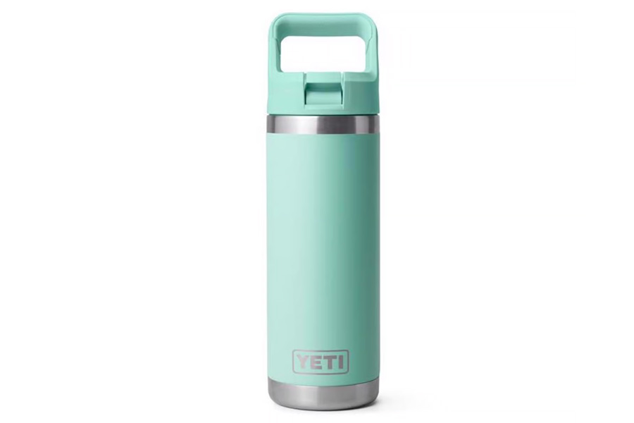 YETI Rambler 18oz Tumbler with Straw Seafoam