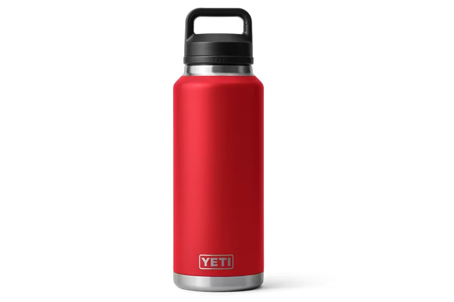 YETI Rambler 46oz Water Bottle Rescue Red