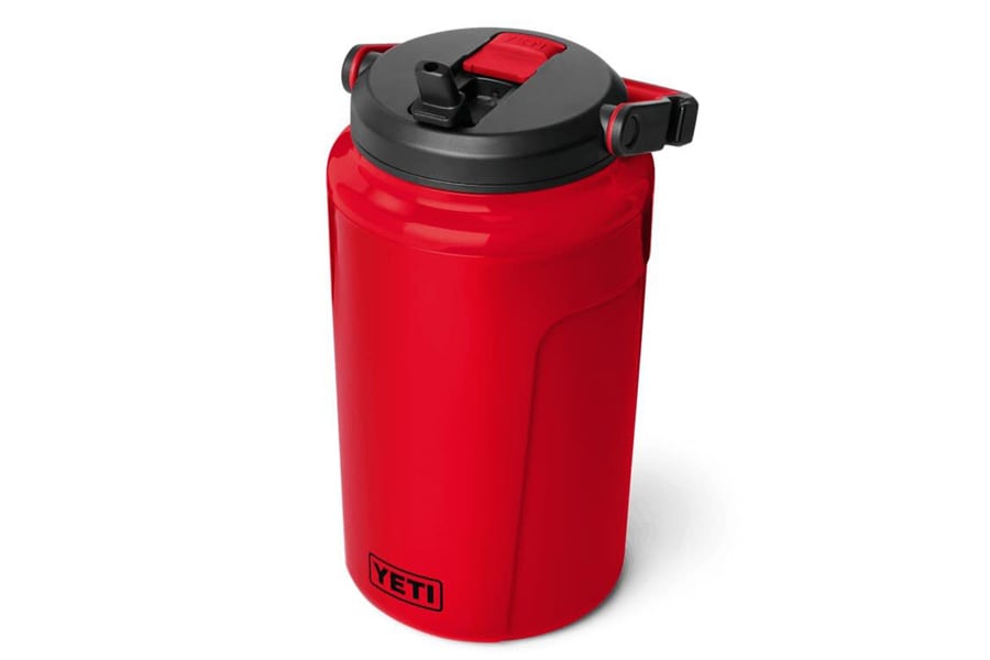 YETI Silo Half Gallon Jug with Straw Rescue Red