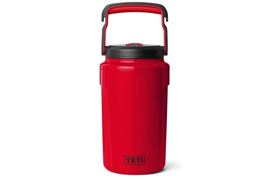 YETI Silo Half Gallon Jug with Straw Rescue Red