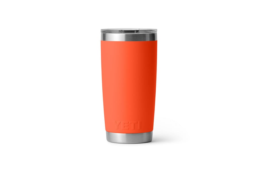 YETI COOLERS Rambler 20oz Tumbler with Magslider Lid Papaya