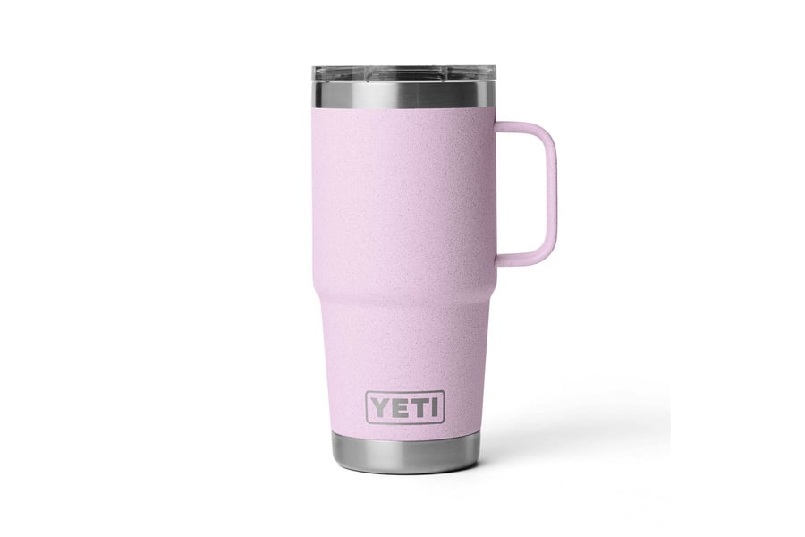 YETI Rambler 20 oz Travel Mug Cherry Blossom