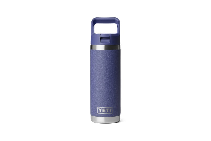 YETI Rambler 18 oz Water Bottle with Straw Cap Moon Dust