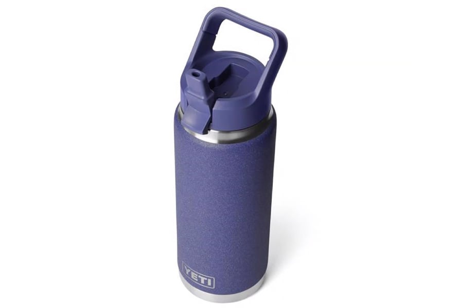 YETI COOLERS Rambler 26oz Bottle with Straw Cap Moon Dust