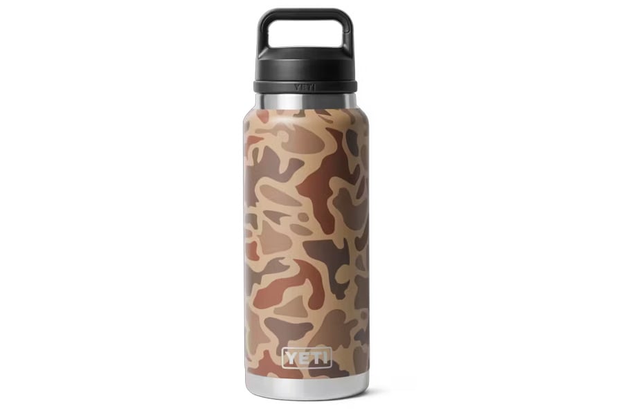 YETI Rambler 36oz Bottle with Chug Cap Wetlands Camo