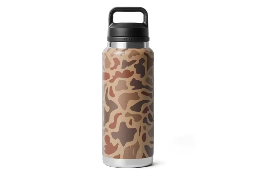 YETI Rambler 36oz Bottle with Chug Cap Wetlands Camo