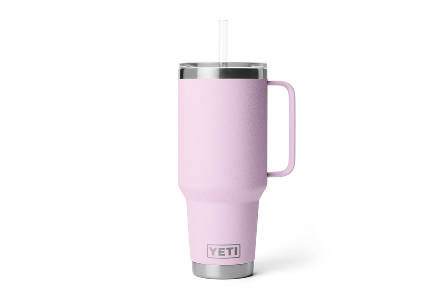 YETI Rambler 42oz Mug with Straw Lid Cherry Blossom