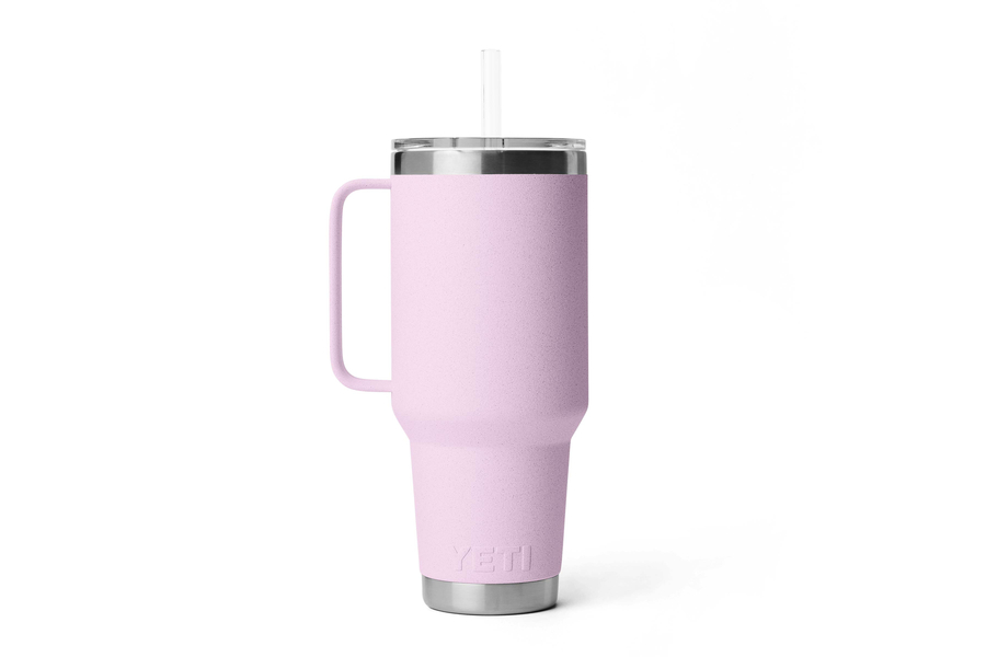 YETI Rambler 42oz Mug with Straw Lid Cherry Blossom