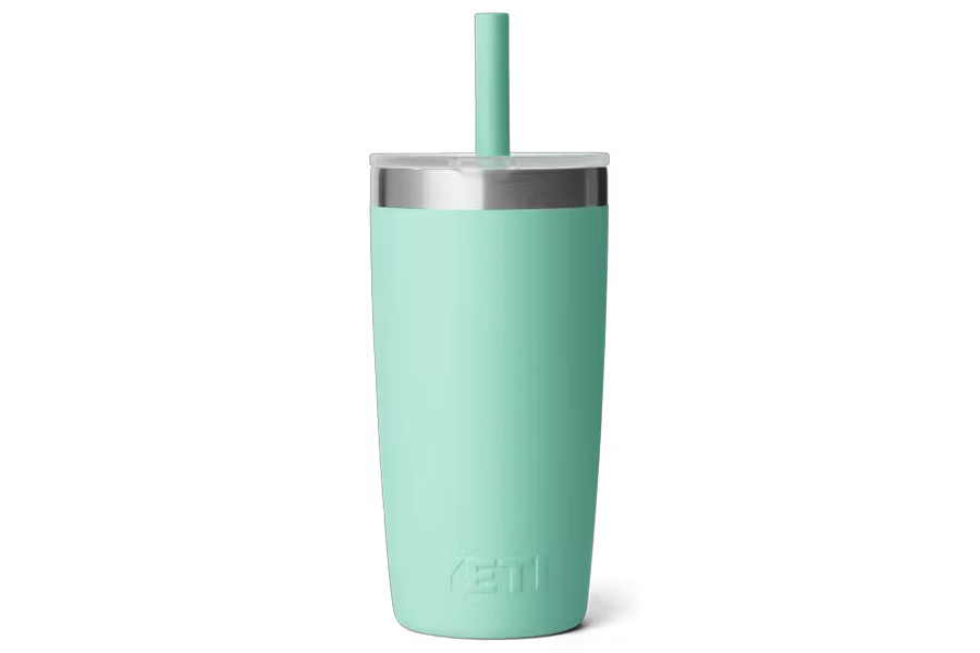 YETI Rambler Jr. 10oz Tumbler with Silicon Straw Lid