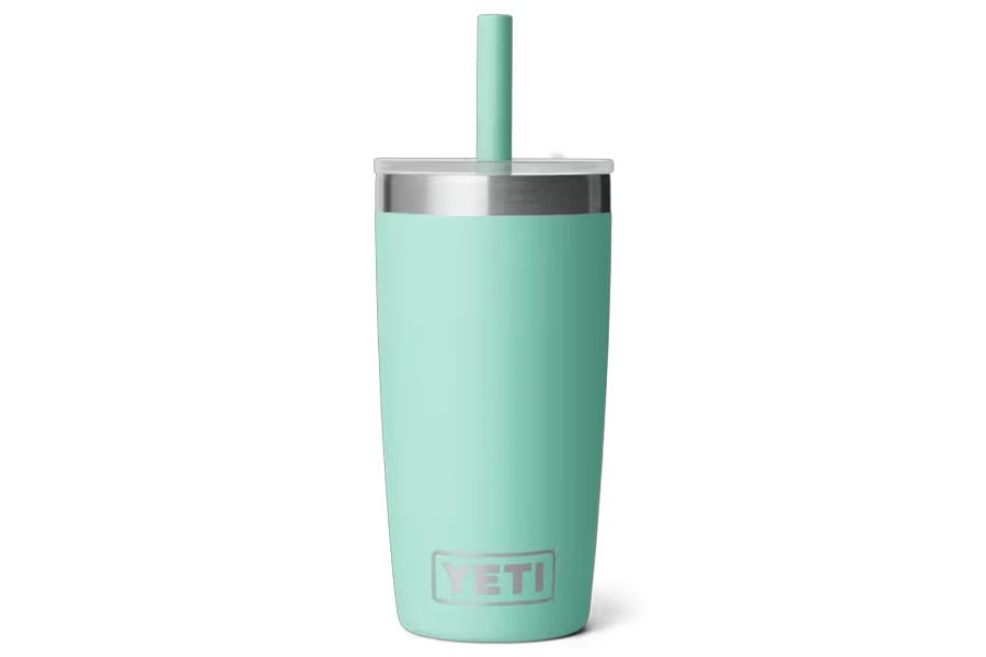 YETI Rambler Jr. 10oz Tumbler with Silicon Straw Lid