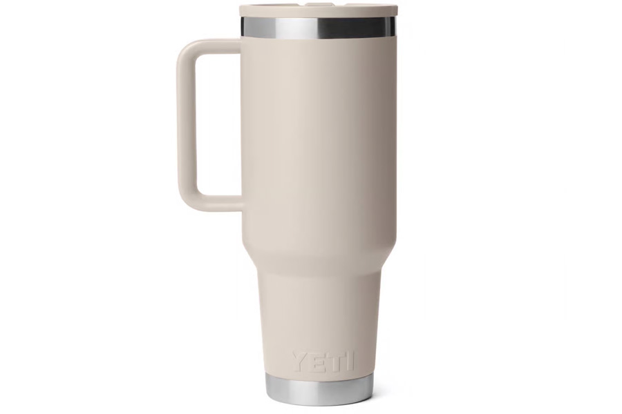 YETI Rambler 40oz Travel Mug with Straw Cape Taupe