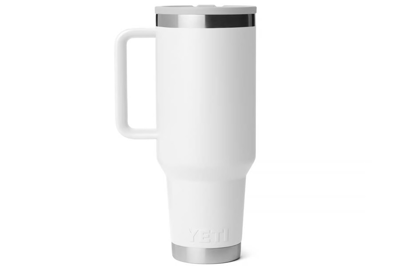 YETI Rambler 40oz Travel Mug with Straw White