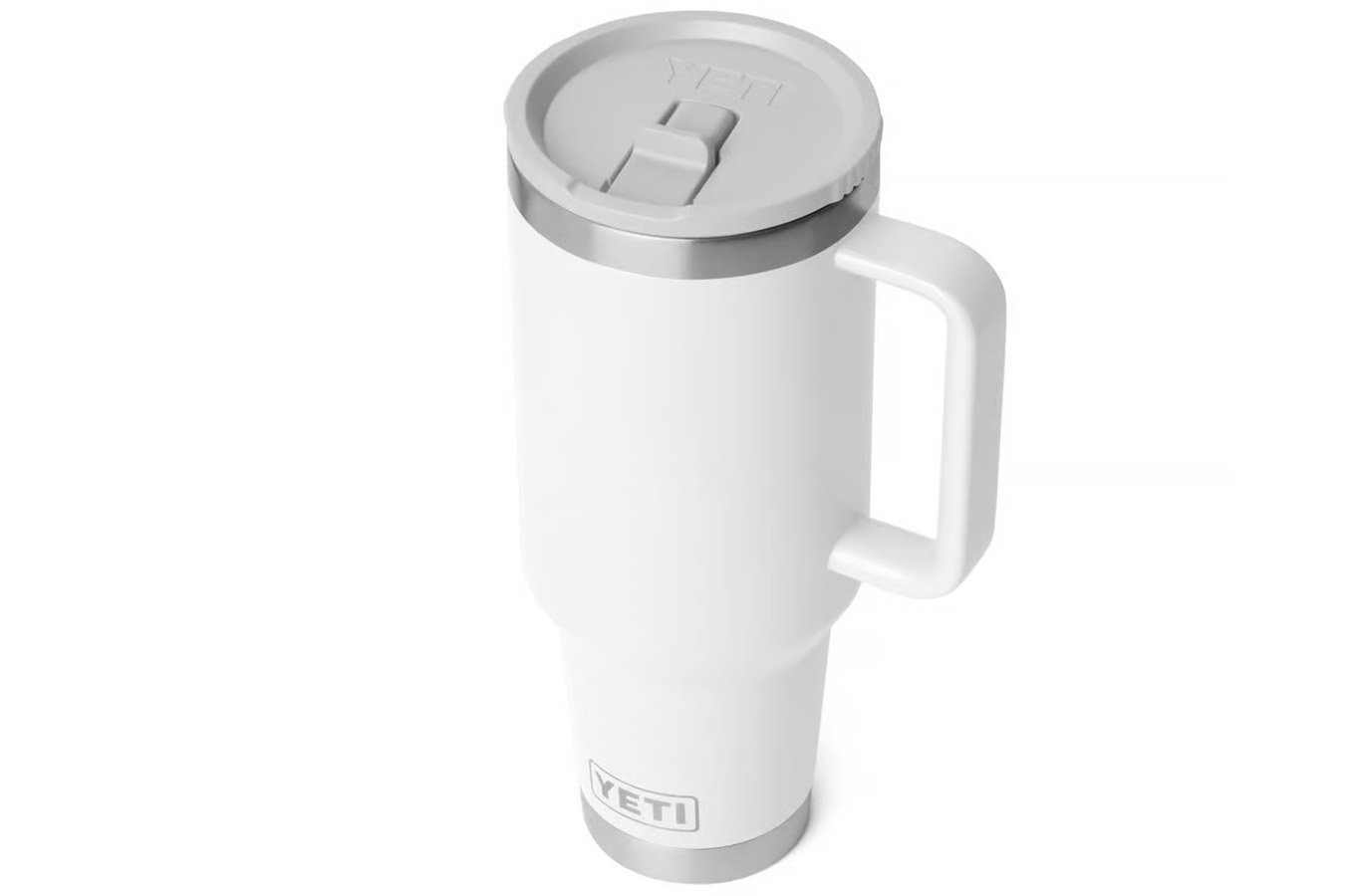 YETI Rambler 40oz Travel Mug with Straw White