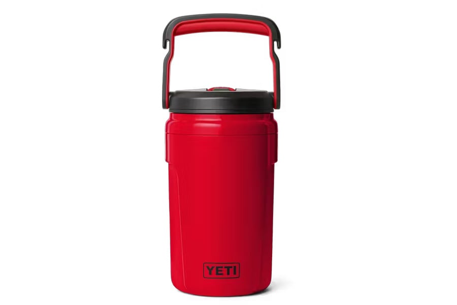 YETI Silo 40oz Jug with Magslider Straw Cap Rescue Red