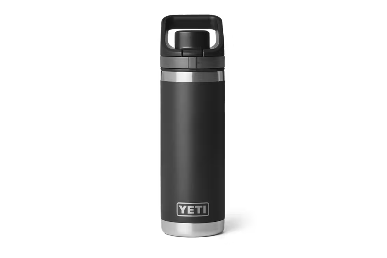YETI Rambler 18oz Flip Chug Water Bottle Black