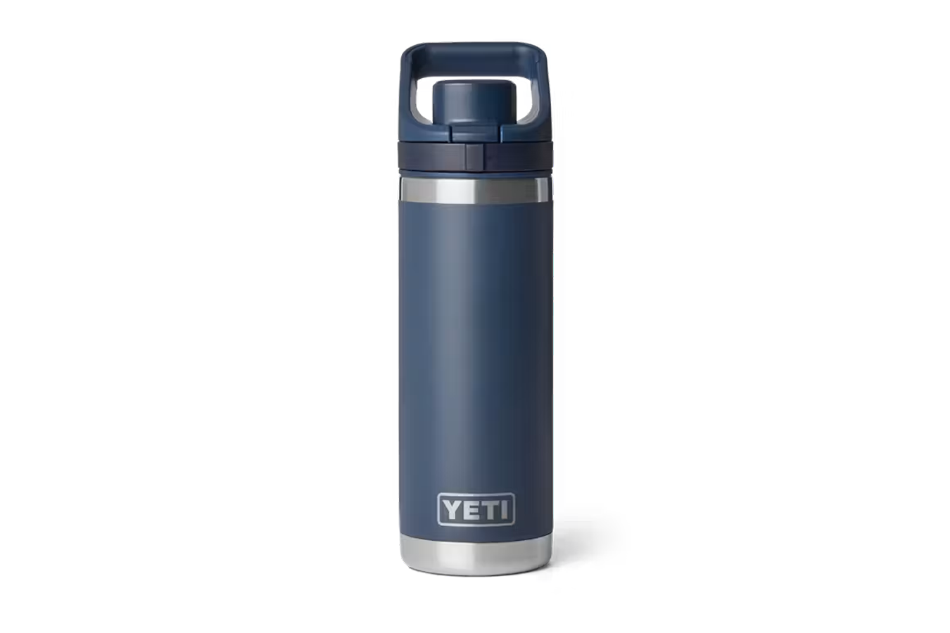 YETI Rambler 18oz Flip Chug Water Bottle Navy