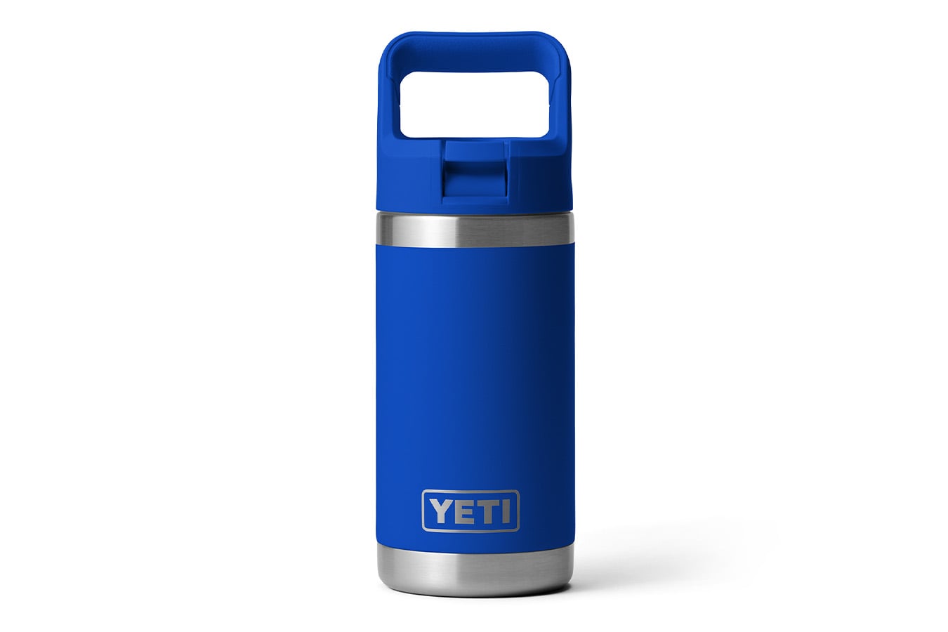 YETI Rambler Jr 12oz Kids Bottle with Straw Cap Royal Blue
