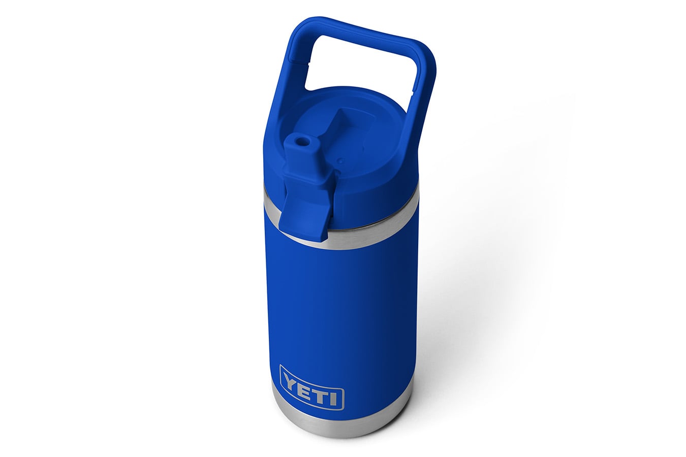 YETI Rambler Jr 12oz Kids Bottle with Straw Cap Royal Blue