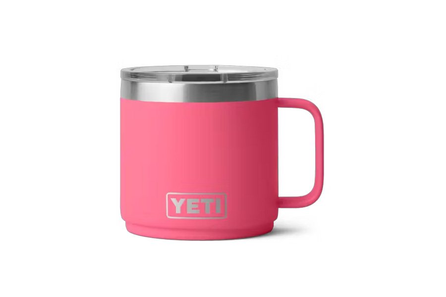 YETI Rambler 14oz Stackable Mug with Ceramic Lining Tropical Pink