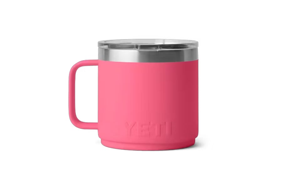 YETI Rambler 14oz Stackable Mug with Ceramic Lining Tropical Pink