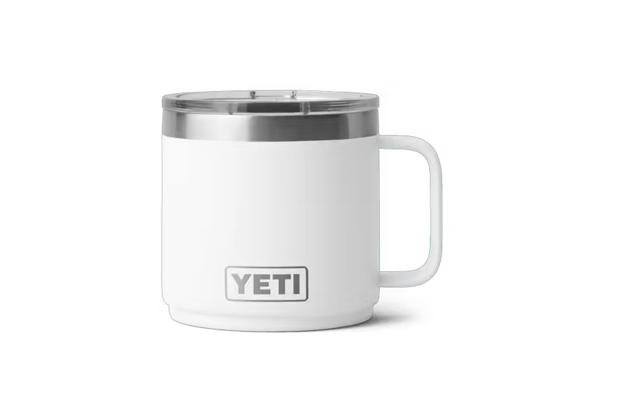 YETI Rambler 14oz Stackable Mug with Ceramic Lining White