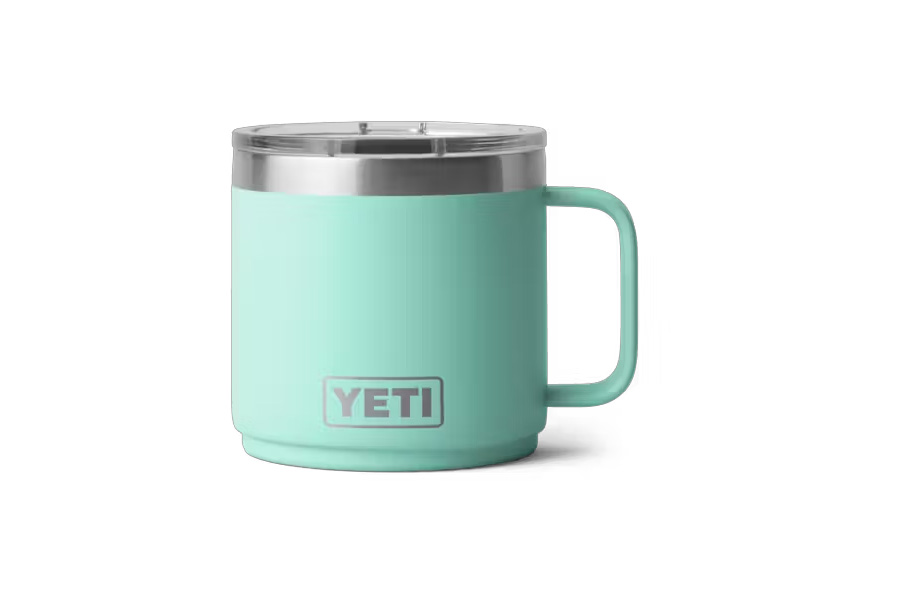 YETI Rambler 14oz Stackable Mug with Ceramic Lining Seafoam