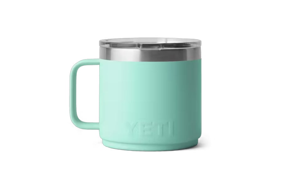 YETI Rambler 14oz Stackable Mug with Ceramic Lining Seafoam